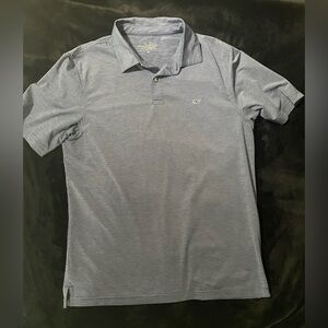Vineyard Vine Bradley Stripe Sankaty Performance Polo like new medium